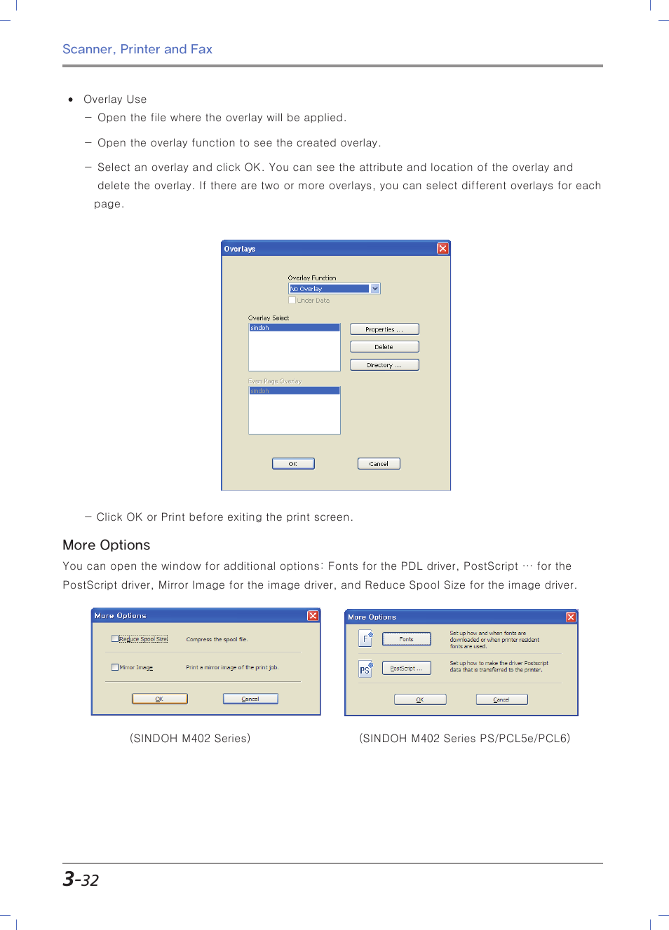 Sindoh M403 User Manual | Page 114 / 232