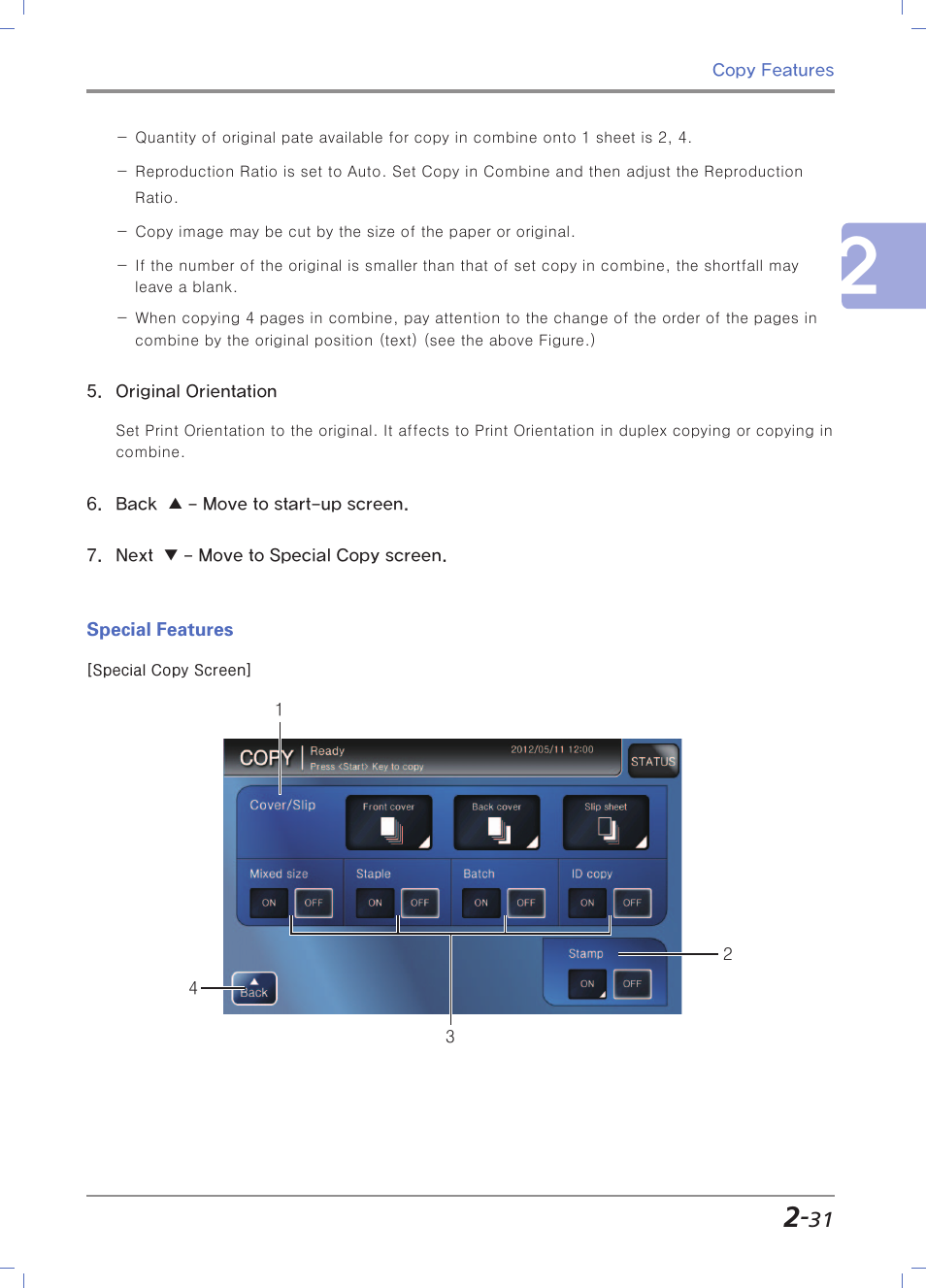 Special features | Sindoh N700 User Manual | Page 107 / 338