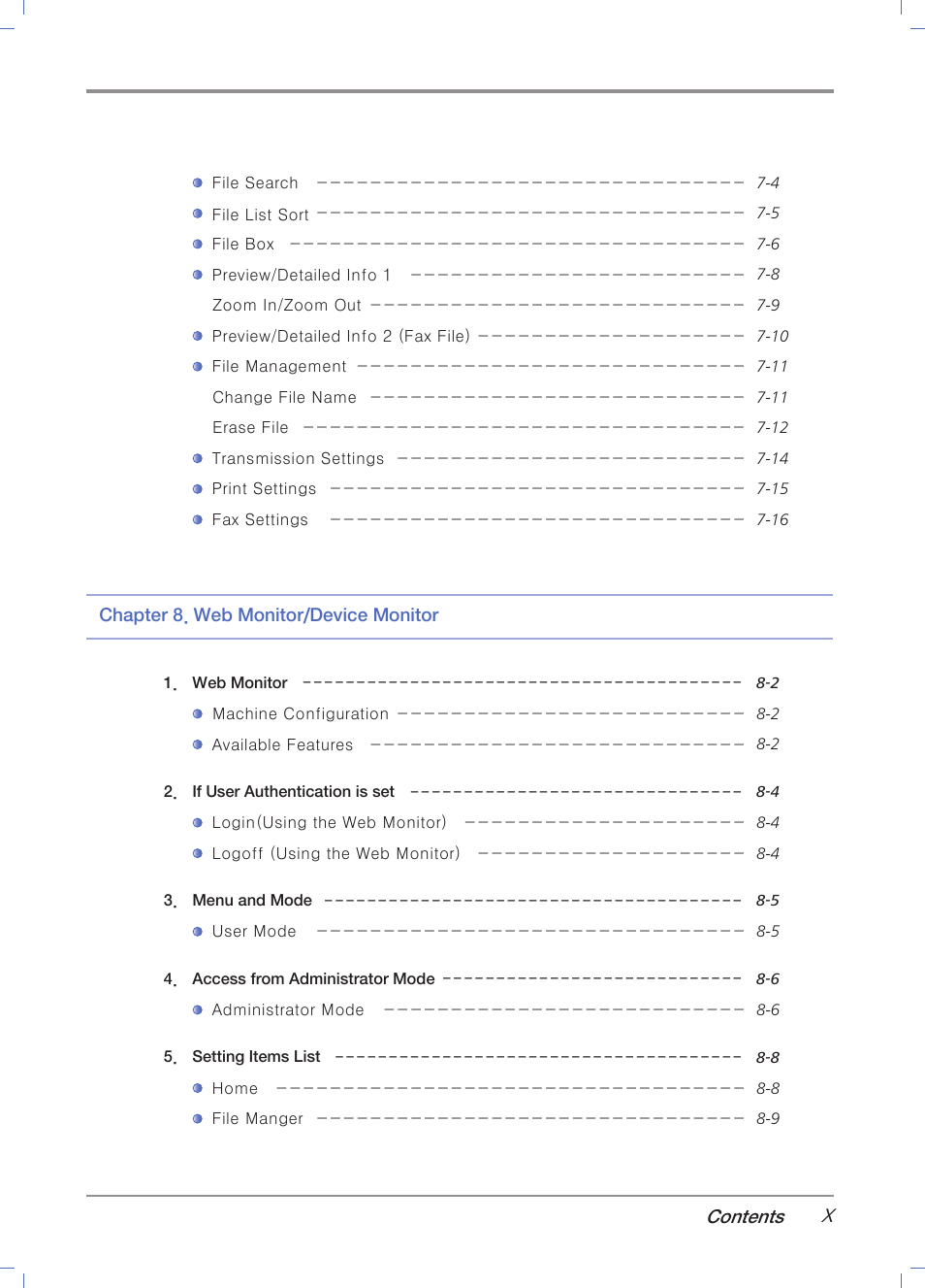 Sindoh N700 User Manual | Page 13 / 338