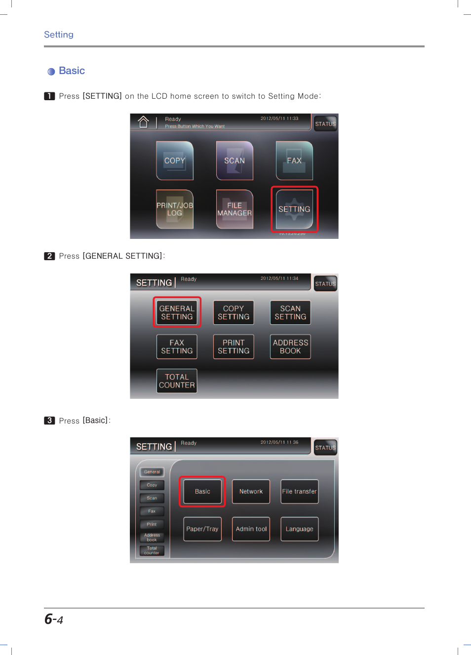 Basic | Sindoh N700 User Manual | Page 210 / 338