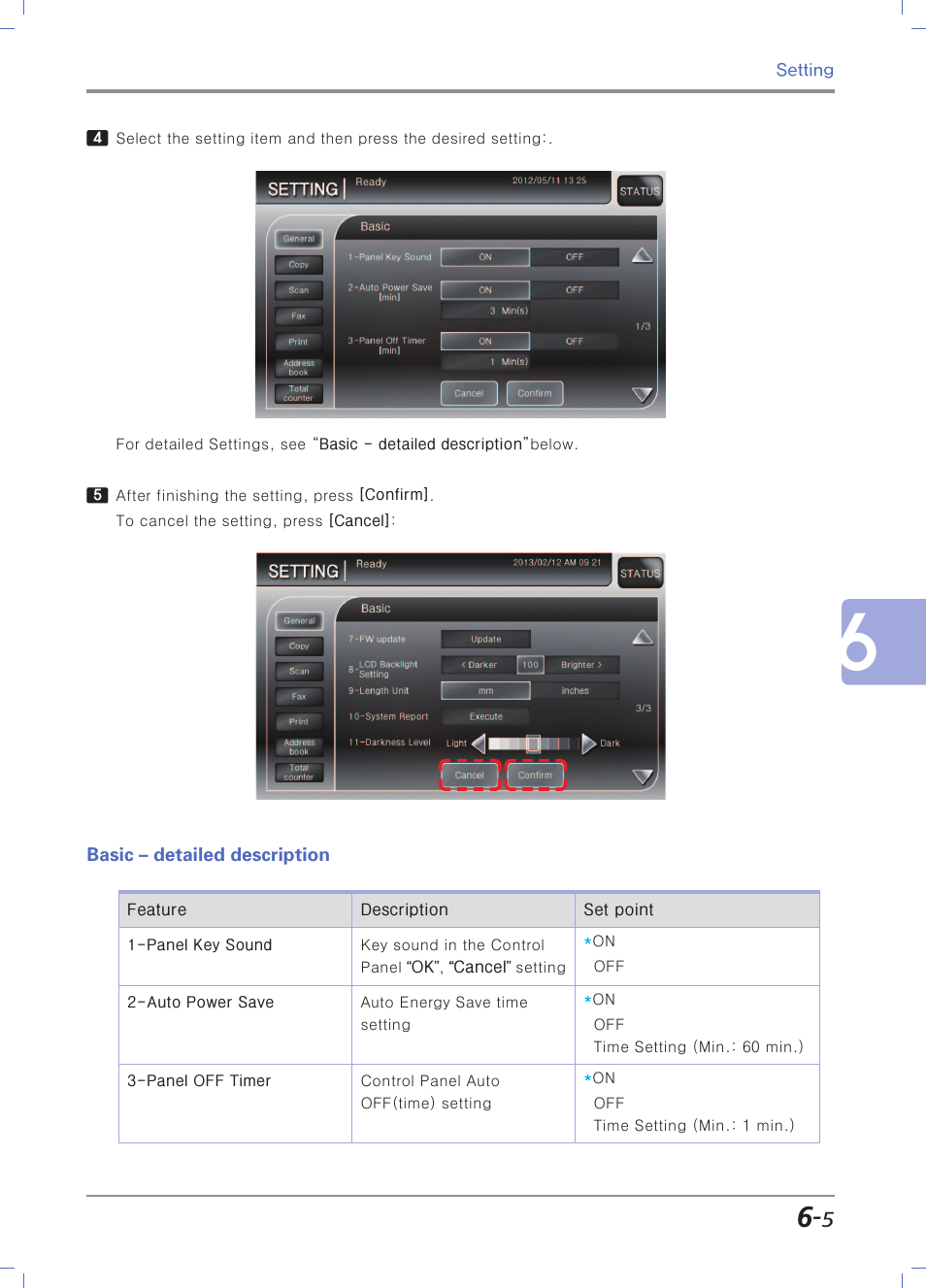 Basic – detailed description, Basic - detailed description -5 | Sindoh N700 User Manual | Page 211 / 338