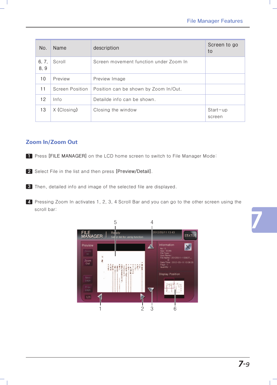 Zoom in/zoom out | Sindoh N700 User Manual | Page 261 / 338