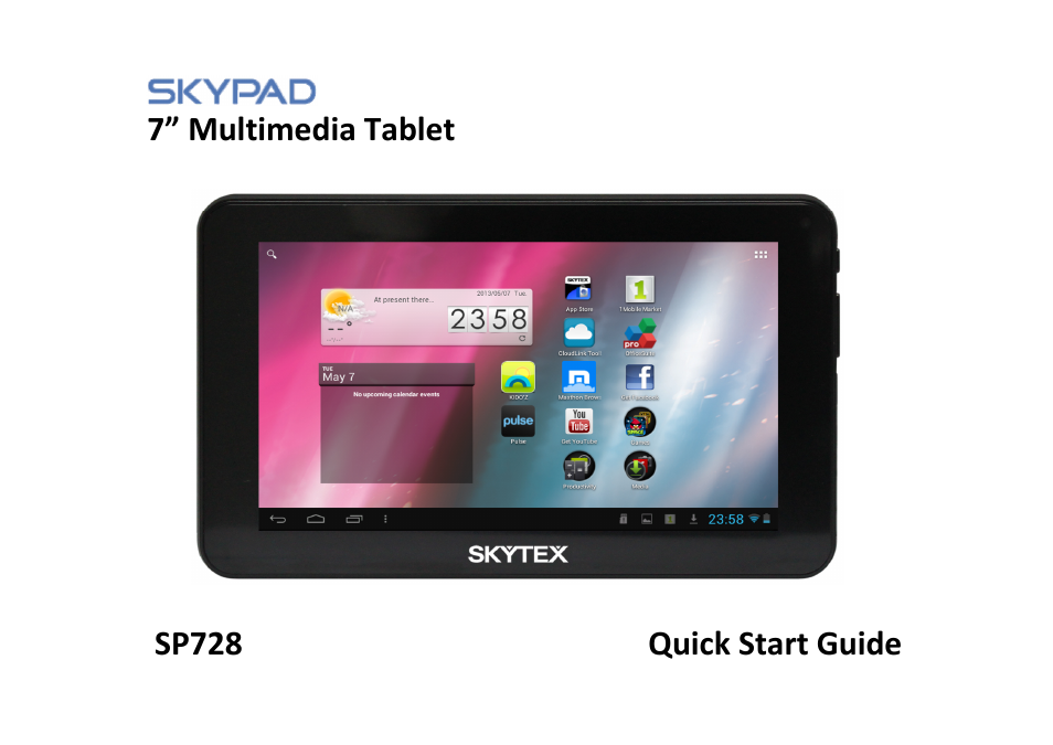 SKYTEX 727 User Manual | 26 pages