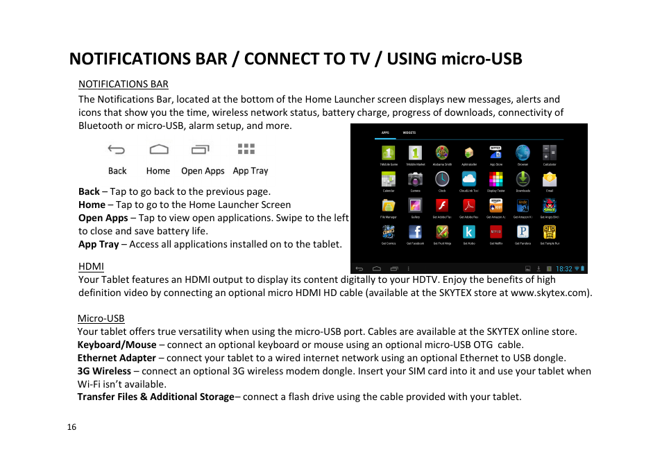SKYTEX 727 User Manual | Page 17 / 26