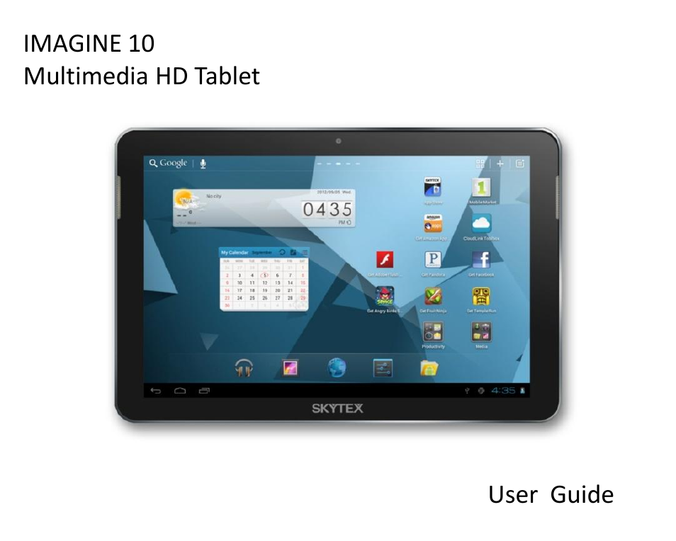 SKYTEX IMAGINE 10 User Manual | 26 pages