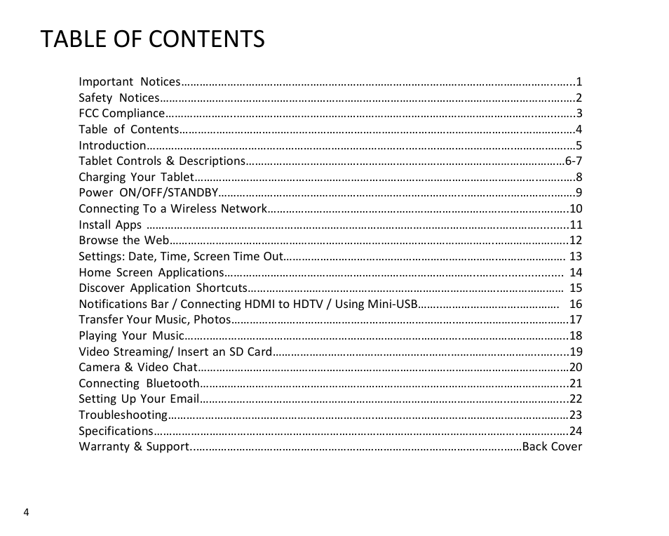 SKYTEX IMAGINE 10 User Manual | Page 5 / 26