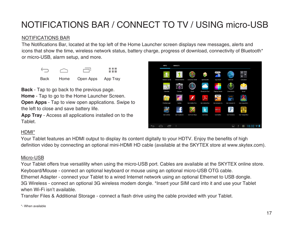 SKYTEX 10s User Manual | Page 18 / 26