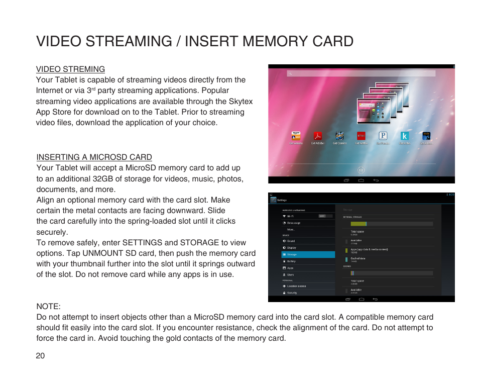 SKYTEX 10s User Manual | Page 21 / 26