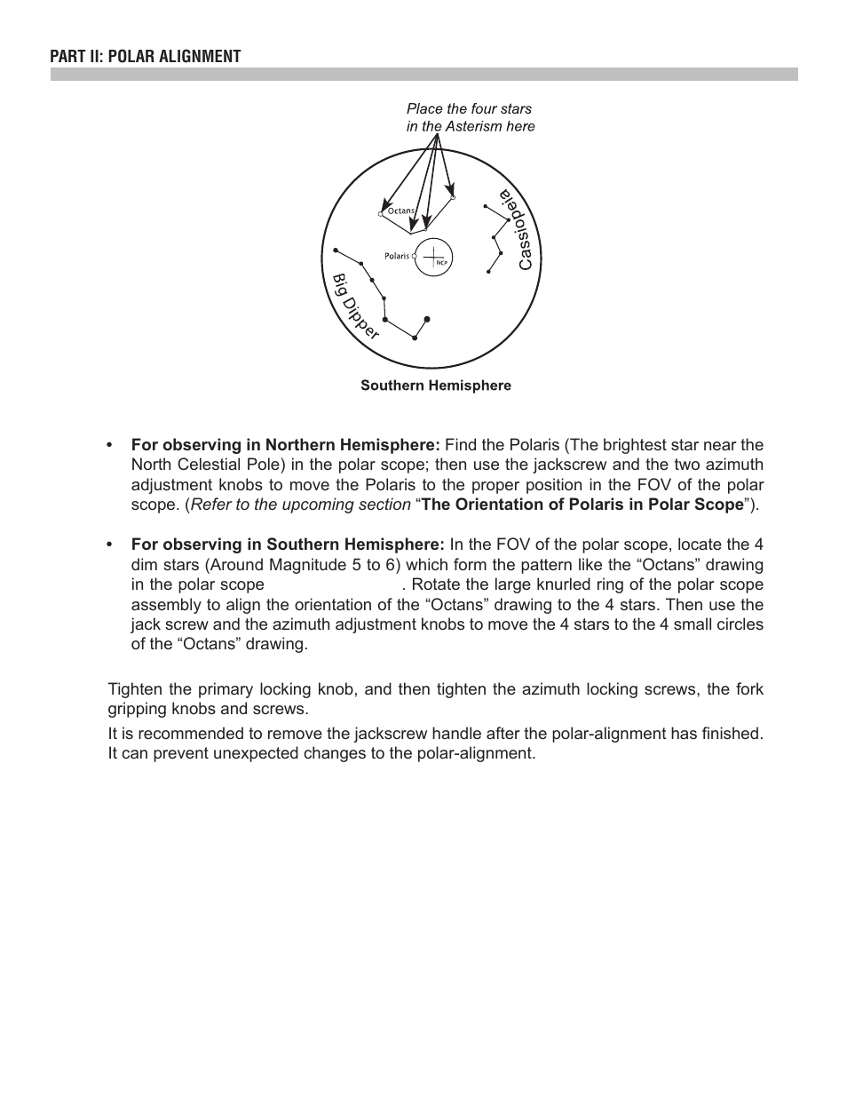 Sky-Watcher EQ8 User Manual | Page 10 / 20