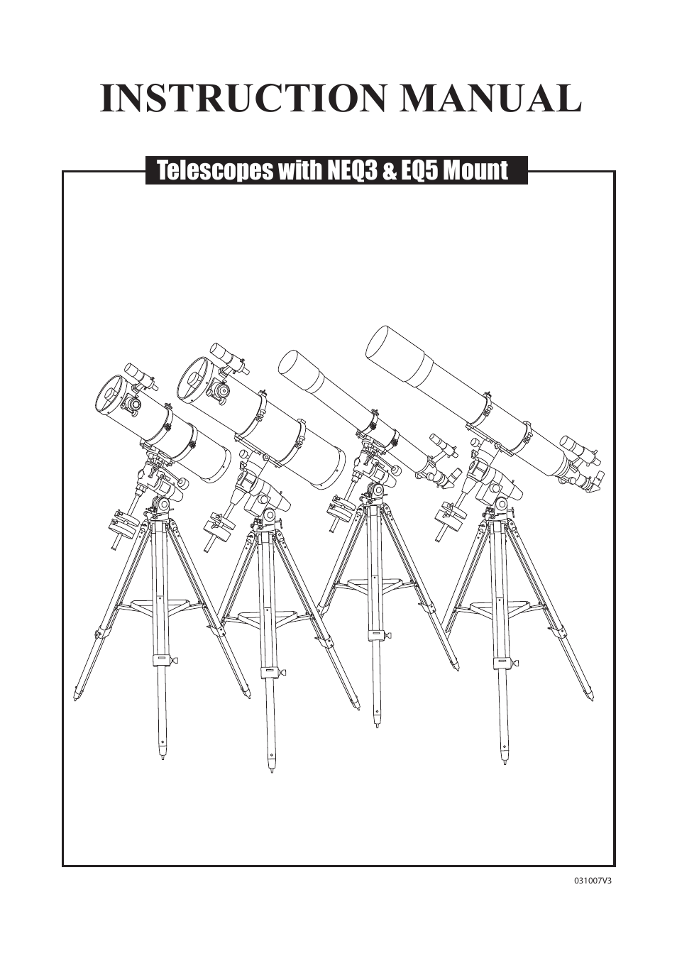 Sky-Watcher EQ5 MOUNT User Manual | 27 pages