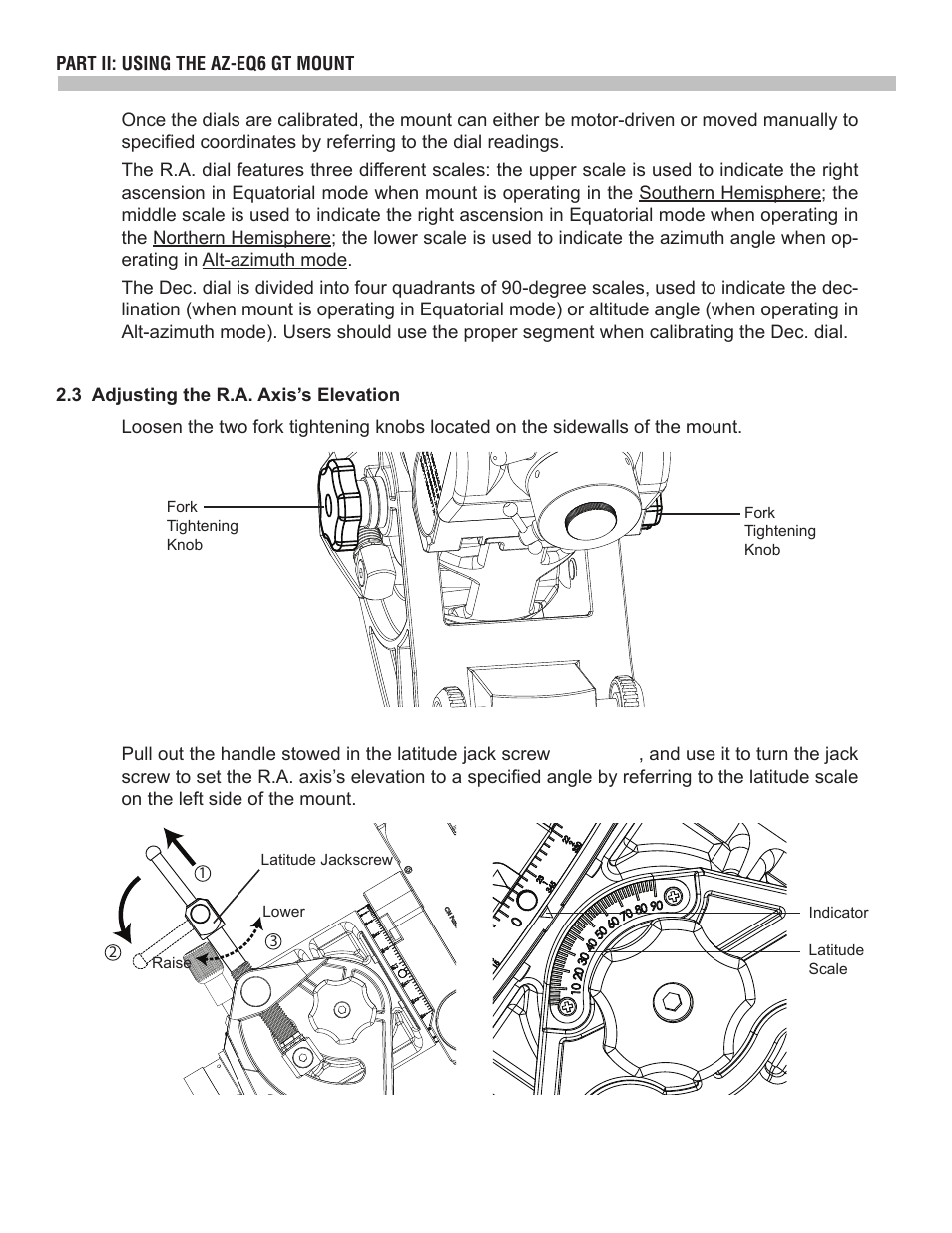 Sky-Watcher AZ EQ6 User Manual | Page 8 / 20