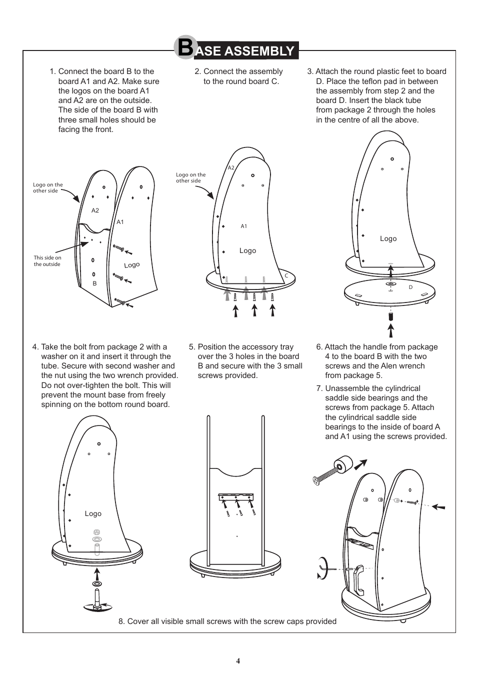 1_english, Ase assembly | Sky-Watcher DOB10 User Manual | Page 4 / 12