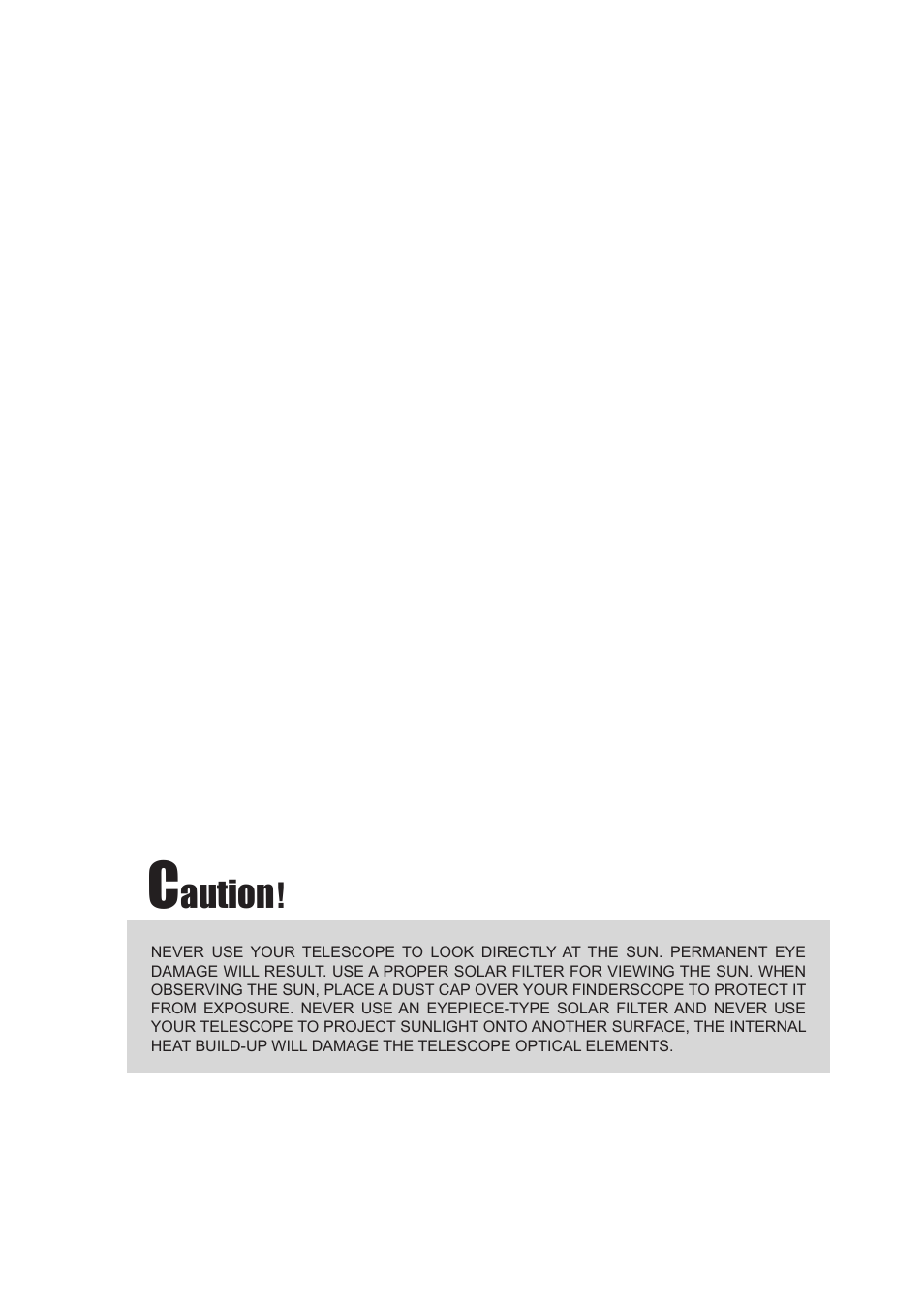 Aution | Sky-Watcher DOB16 User Manual | Page 29 / 29
