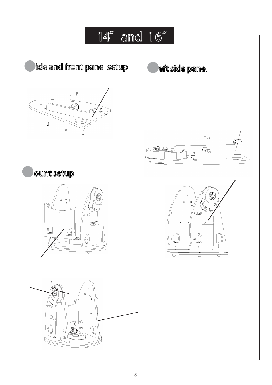 14”and 16” s | Sky-Watcher DOB16 User Manual | Page 6 / 29