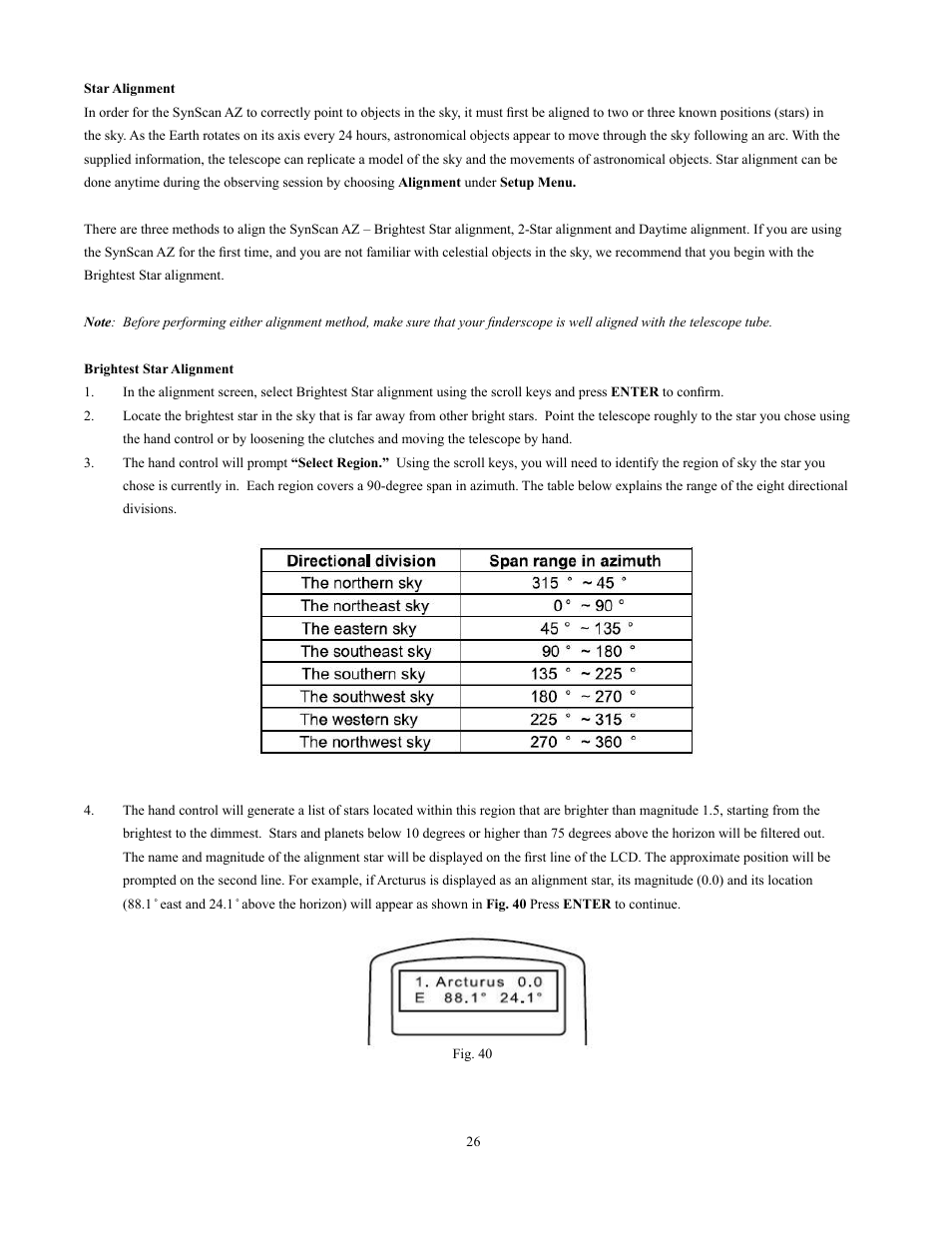 Sky-Watcher Multi-Purpose Computerized Mount User Manual | Page 26 / 44