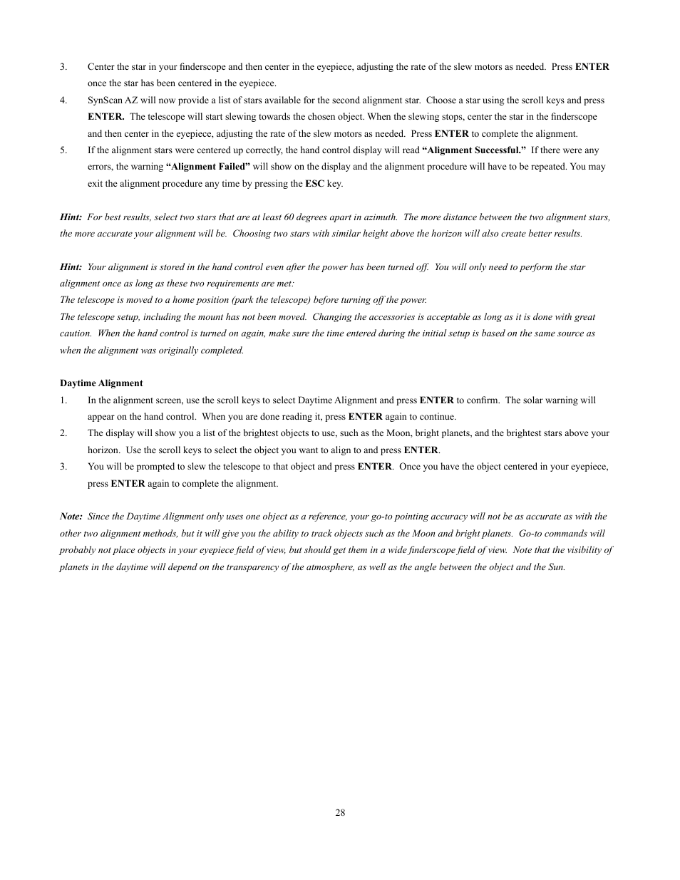 Sky-Watcher Multi-Purpose Computerized Mount User Manual | Page 28 / 44