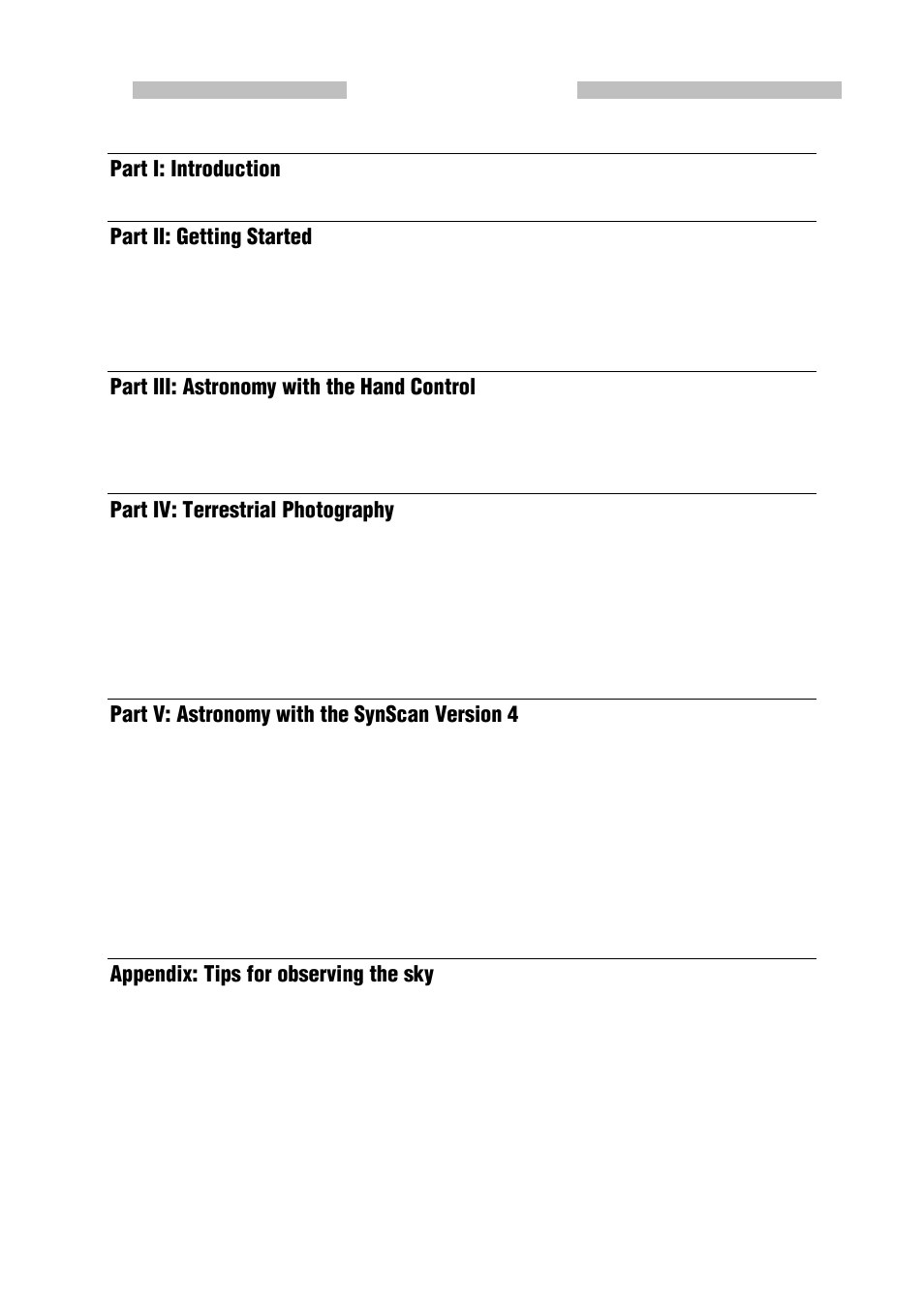 Content | Sky-Watcher Star Discovery User Manual | Page 2 / 28