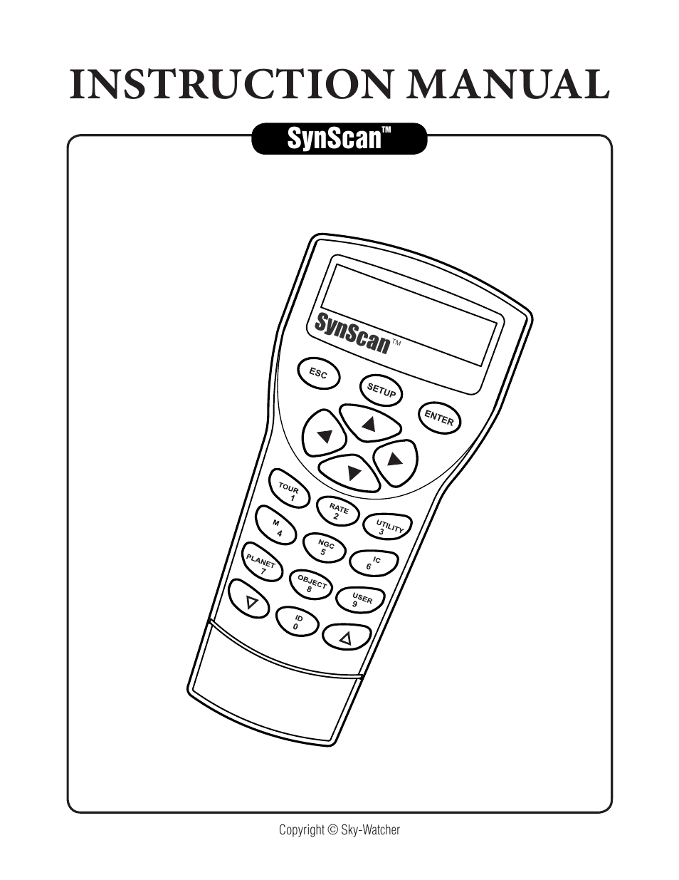 Sky-Watcher SynScan V3 Hand Controller User Manual | 46 pages