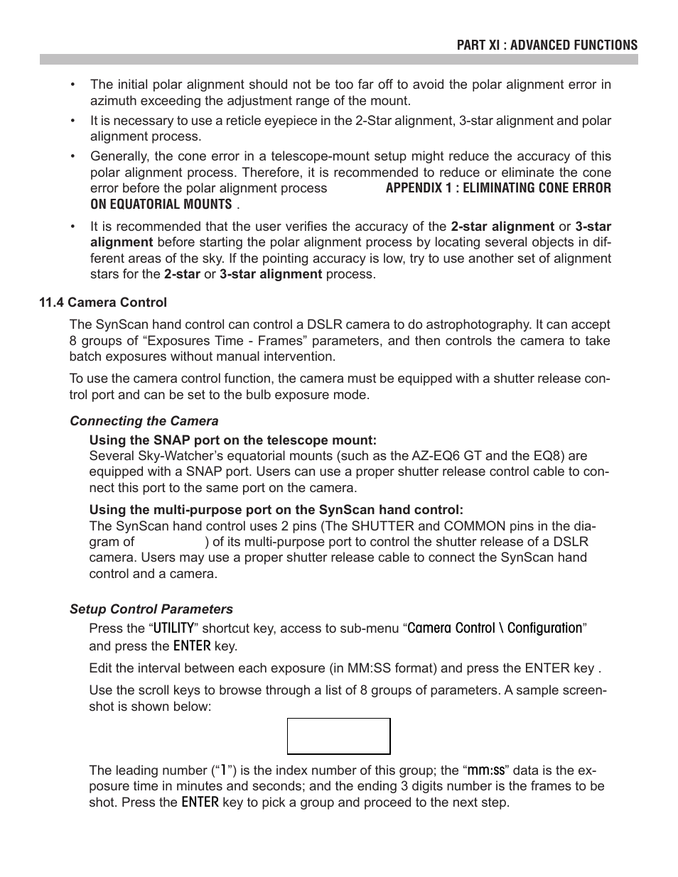 Sky-Watcher SynScan V3 Hand Controller User Manual | Page 37 / 46