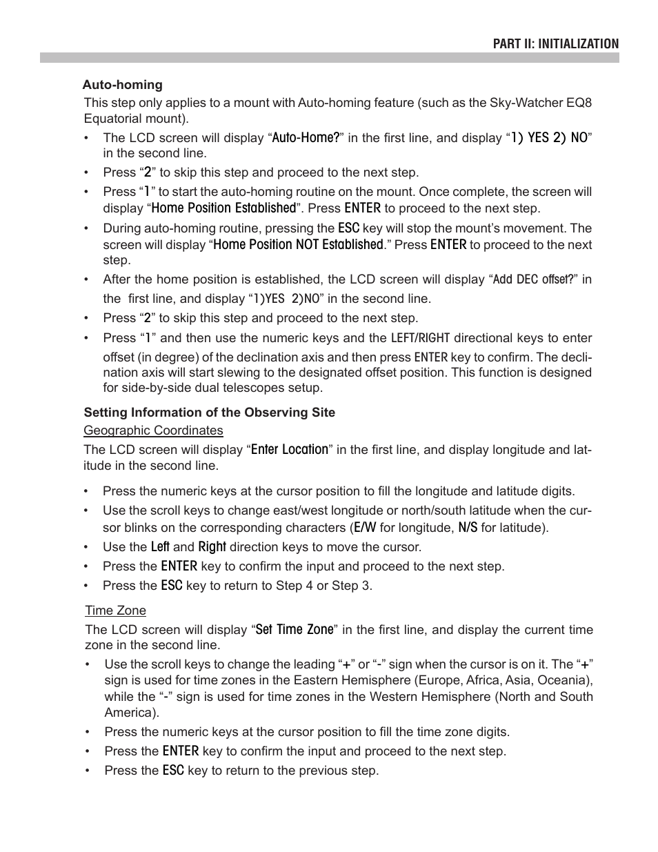 Sky-Watcher SynScan V3 Hand Controller User Manual | Page 8 / 46