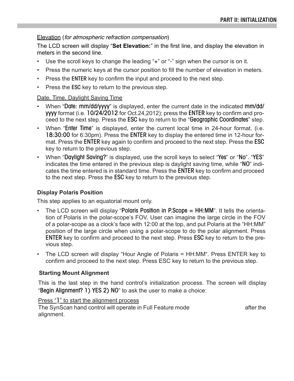 Sky-Watcher SynScan V3 Hand Controller User Manual | Page 9 / 46