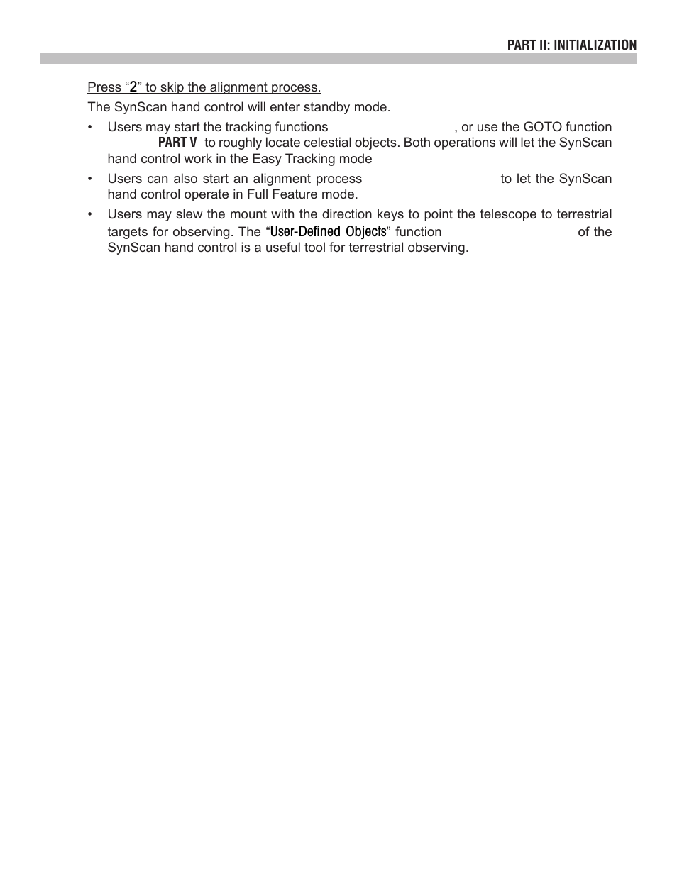 Sky-Watcher SynScan V4 Hand Controller User Manual | Page 10 / 46