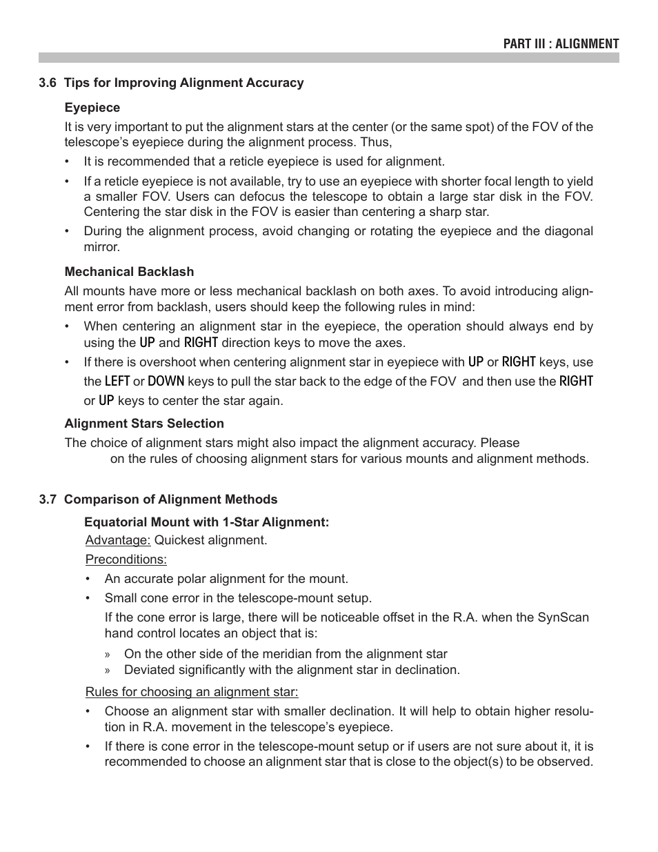 Sky-Watcher SynScan V4 Hand Controller User Manual | Page 16 / 46