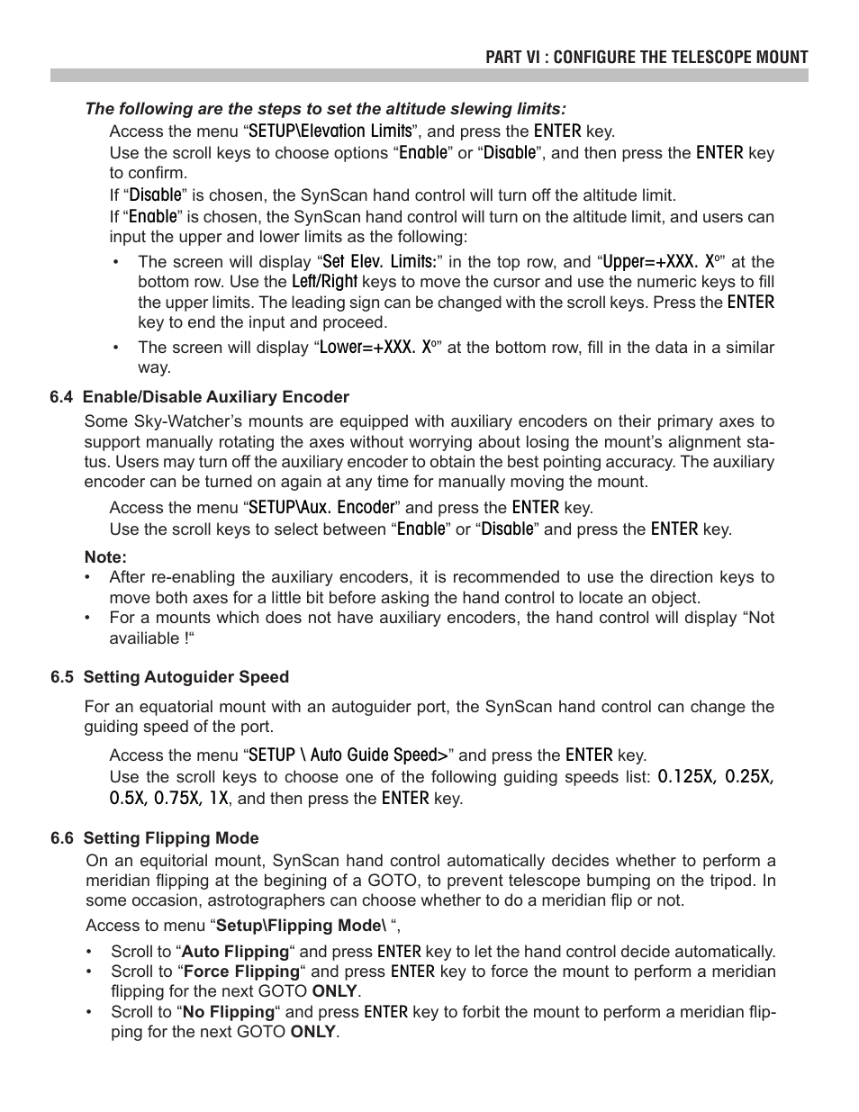 Sky-Watcher SynScan V4 Hand Controller User Manual | Page 26 / 46