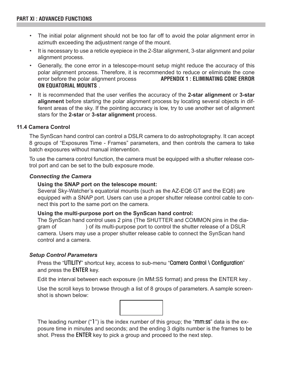 Sky-Watcher SynScan V4 Hand Controller User Manual | Page 37 / 46