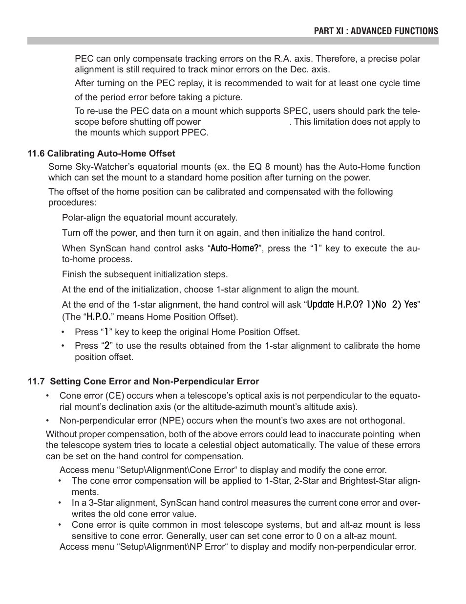 Sky-Watcher SynScan V4 Hand Controller User Manual | Page 40 / 46