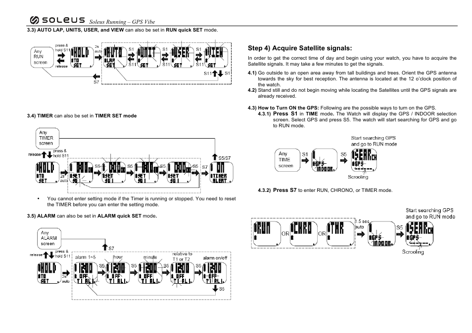 Soleus GPS Vibe (SG102) - Manual User Manual | Page 5 / 14
