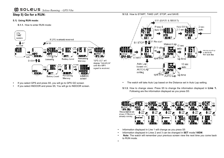 Soleus GPS Vibe (SG102) - Manual User Manual | Page 7 / 14