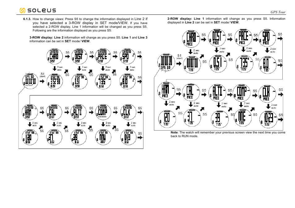 Soleus GPS Tour (SG004) - Manual User Manual | Page 12 / 26