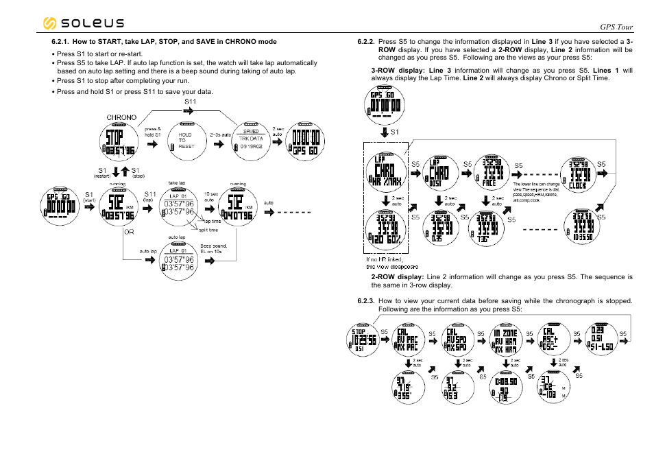 Soleus GPS Tour (SG004) - Manual User Manual | Page 14 / 26