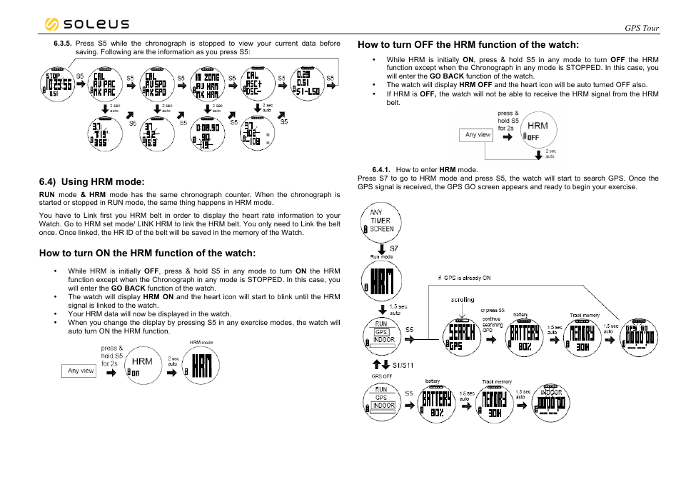 Soleus GPS Tour (SG004) - Manual User Manual | Page 16 / 26