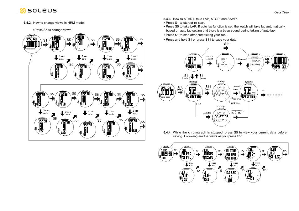 Soleus GPS Tour (SG004) - Manual User Manual | Page 17 / 26