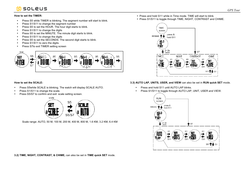Soleus GPS Tour (SG004) - Manual User Manual | Page 6 / 26