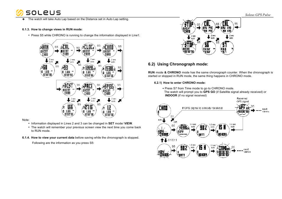 Soleus GPS Pulse (SG008) - Manual User Manual | Page 10 / 18