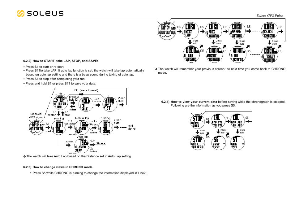 Soleus GPS Pulse (SG008) - Manual User Manual | Page 11 / 18