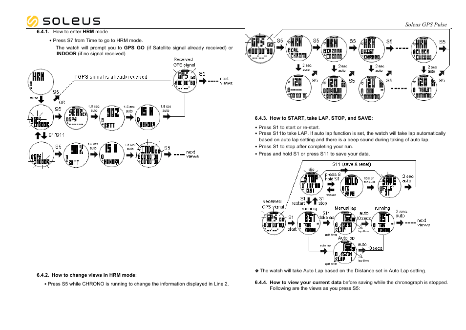 Soleus GPS Pulse (SG008) - Manual User Manual | Page 14 / 18