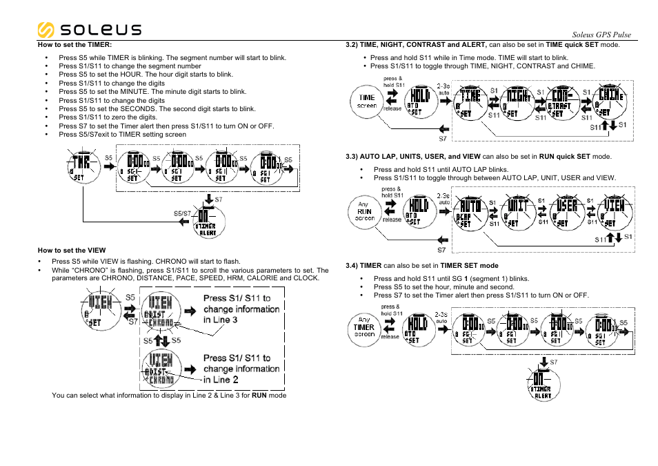 Soleus GPS Pulse (SG008) - Manual User Manual | Page 6 / 18