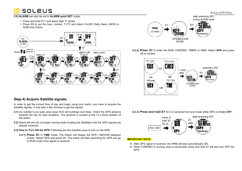 Soleus GPS Pulse (SG008) - Manual User Manual | Page 7 / 18