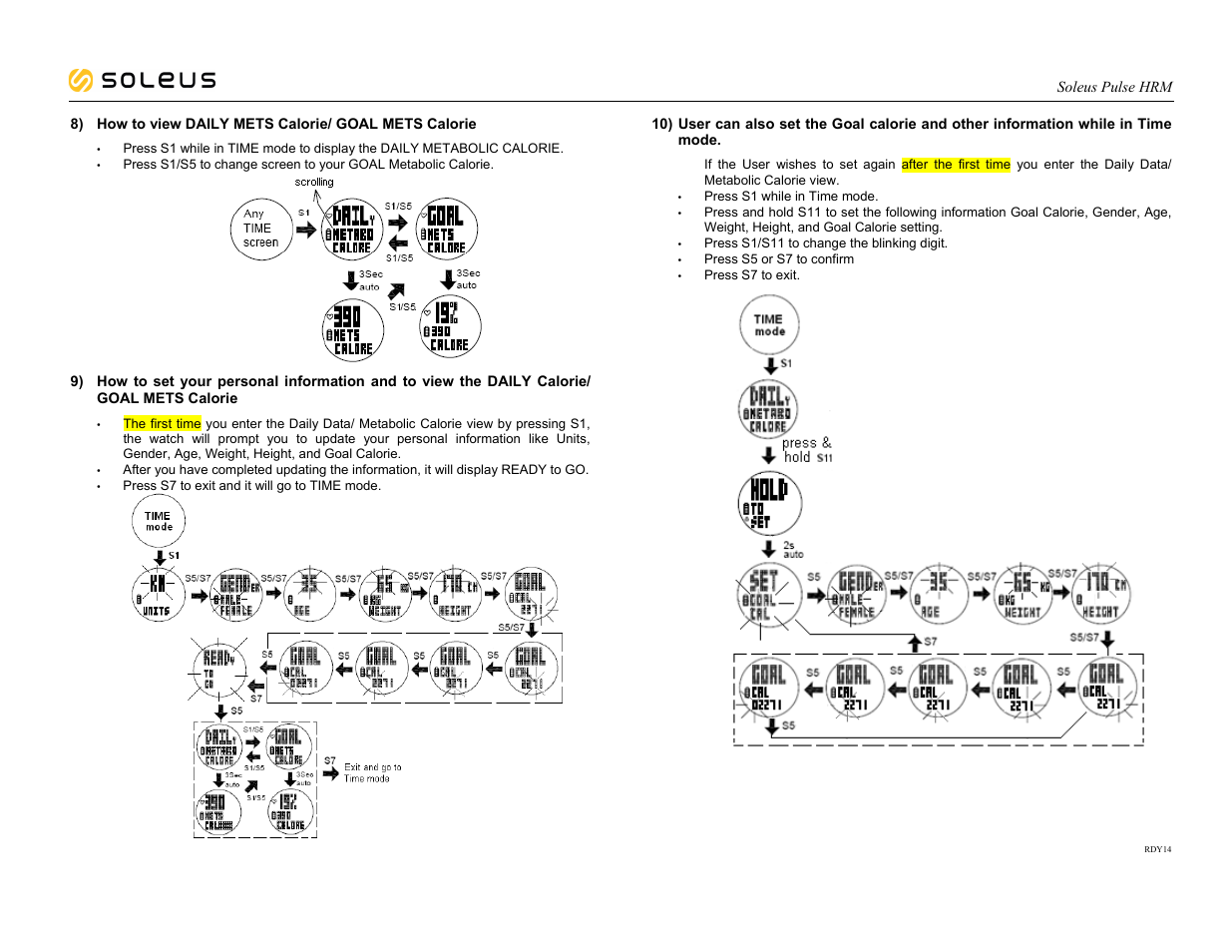 Soleus Pulse HRM (SH006) - Manual User Manual | Page 4 / 11