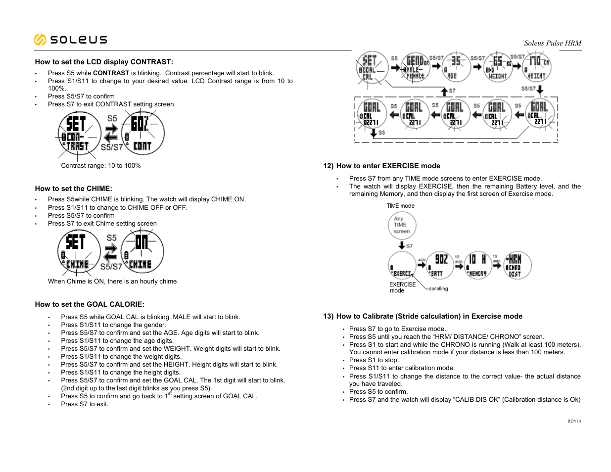 Soleus Pulse HRM (SH006) - Manual User Manual | Page 6 / 11