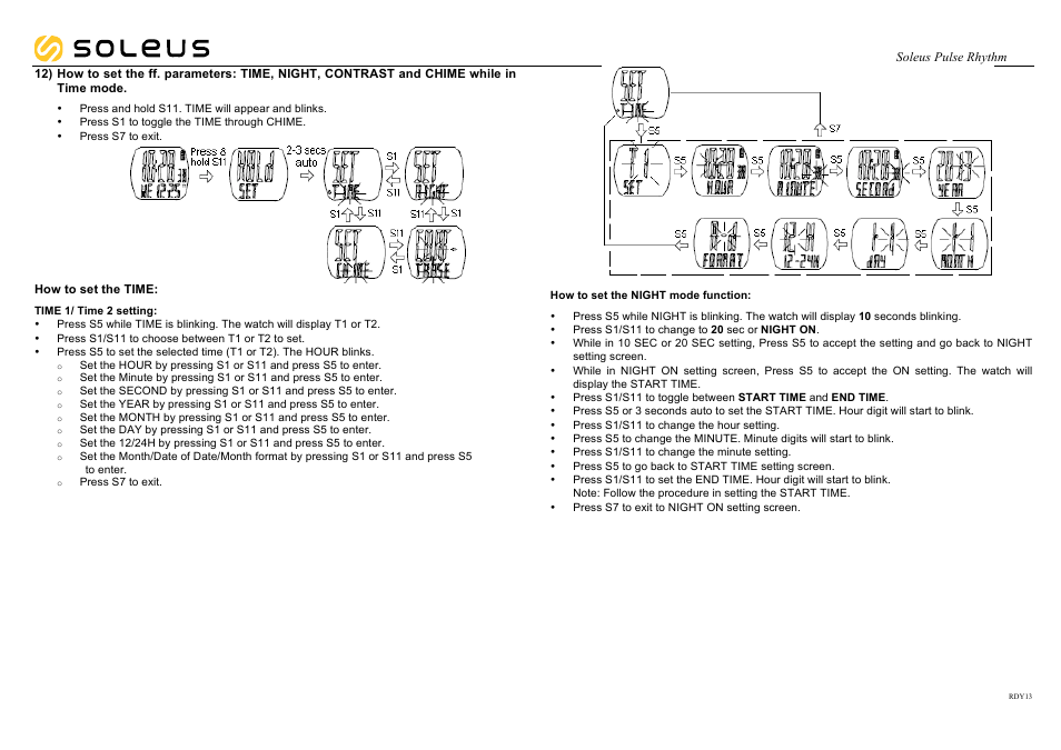 Soleus Pulse Rhythm HRM (SH010) - Manual User Manual | Page 7 / 10