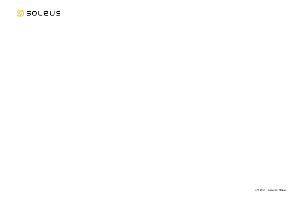 Soleus GPS Draft (SG200) - Manual User Manual | Page 11 / 11