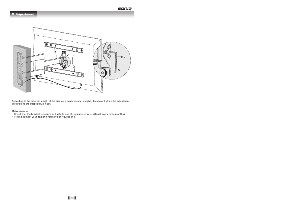 SONIQ AWM1521 User Manual | Page 6 / 6