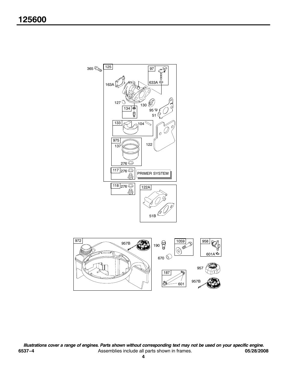 Briggs & Stratton 125600 User Manual | Page 4 / 13