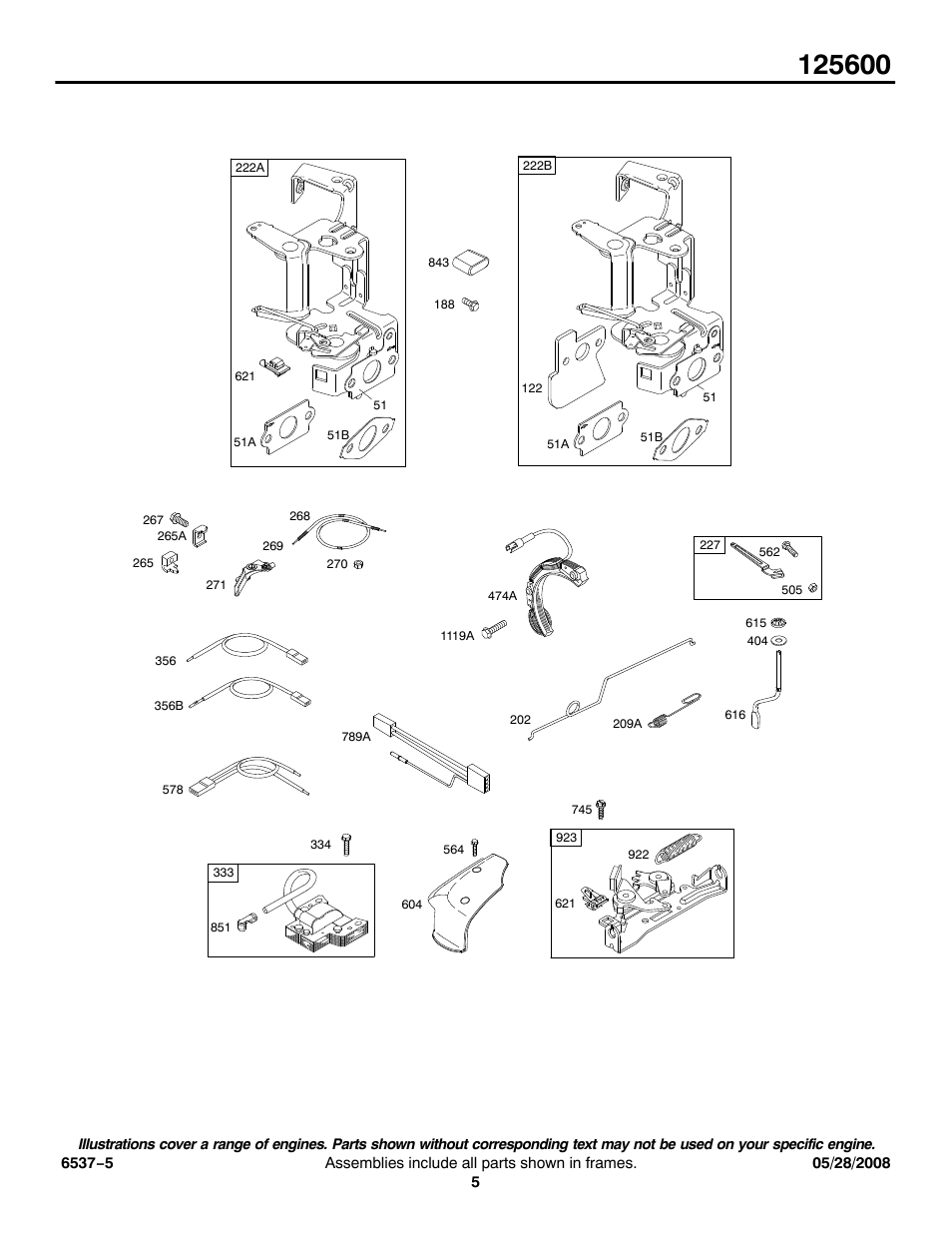 Briggs & Stratton 125600 User Manual | Page 5 / 13