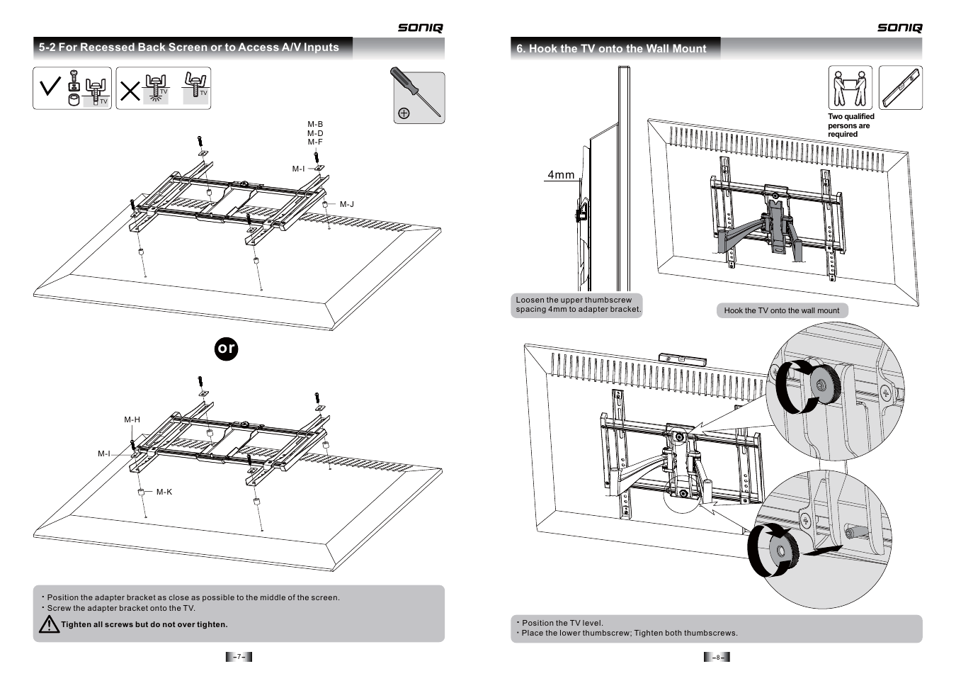 SONIQ AWM3201 User Manual | Page 5 / 6